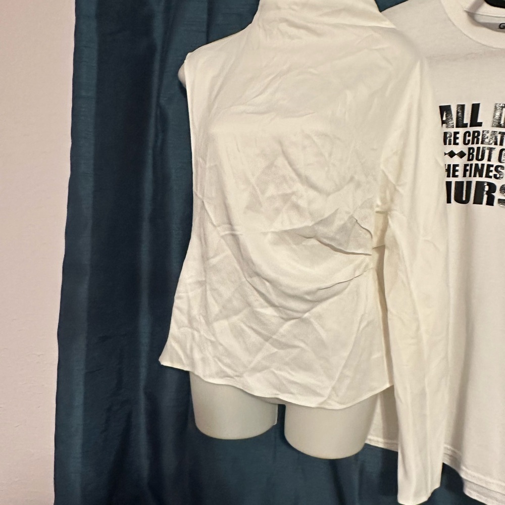 Zara Elegant White Women's Top